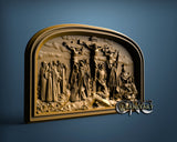 Crucifixion Jesus, 3D STL Model 11924