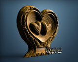 Hearts  Valentine, 3D STL Model 11934