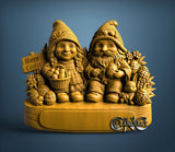 Couple Easter, 3D STL Model 11938