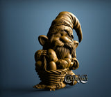 Easter Gnome, 3D STL Model 11939