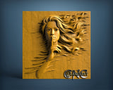 Silent Women, 3D STL Model 11944