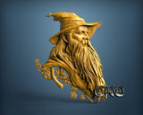 Wizard, 3D STL Model 11945