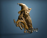 Wizard, 3D STL Model 11945