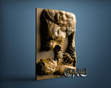 Bear Attack, 3D STL Model 11957