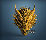 Dragon Head, 3D STL Model 11960