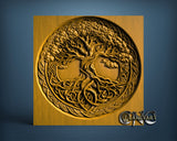 Tree of life Viking, 3D STL Model 11964