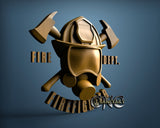 Firefighter, 3D STL Model 11974