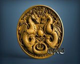 Dragons, 3D STL Model 11976
