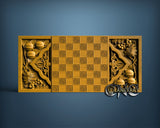 Chessboard, 3D STL Model 11979