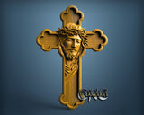 Jesus in Cross, 3D STL Model 11984