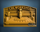 CNC Workshop, 3D STL Model 11991