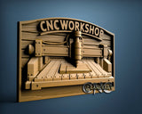 CNC Workshop, 3D STL Model 11991