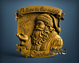 Santa Claus, 3D STL Model 11994