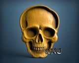 Skull Food Tray, 3D STL Model 12002