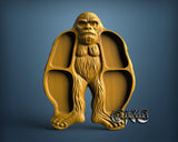Yeti Plate, 3D STL Model 12005