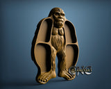 Yeti Plate, 3D STL Model 12005