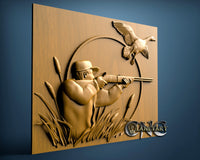 The Hunter, 3D STL Model 1200