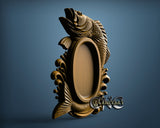 Fish Plate, 3D STL Model 12011