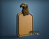Eagle Serving Board, 3D STL Model 12017