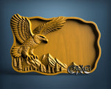 Eagle Tray, 3D STL Model 12020