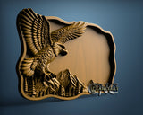Eagle Tray, 3D STL Model 12020