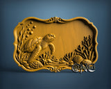 Turtle Plate, 3D STL Model 12023