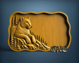 Puma Plate, 3D STL Model 12027
