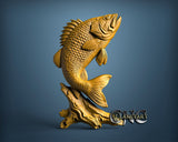 Fish, 3D STL Model 12031
