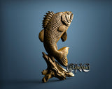 Fish, 3D STL Model 12031