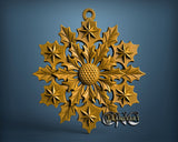 Chrismas Ornament, 3D STL Model 12048