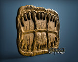 Halloween Tray, 3D STL Model 12080