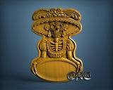 Muertos Tray Food, 3D STL Model 12081