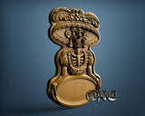 Muertos Tray Food, 3D STL Model 12081
