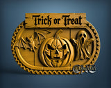 Trick & Treat, 3D STL Model 12082