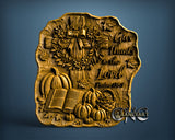 Give Thanks to the Lord, 3D STL Model 12084