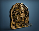 Halloweeen Trump Make Trict Great, 3D STL Model 12093