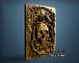 Evil Grave Halloween, 3D STL Model 12097