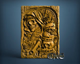 Speak no Evil or Hear no Evil, 3D STL Model 12101