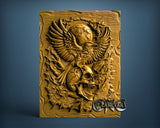 Horror Skull, 3D STL Model 12103