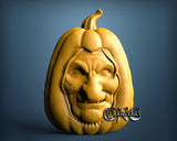 Halloween Pumpkin, 3D STL Model 15010