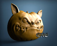 Angry Pumpkin, 3D STL Model 15011