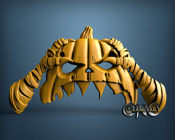 Halloween Pumpkin, 3D STL Model 15012