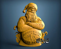 Gangsta Santa Claus, 3D STL Model 15024