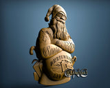 Gangsta Santa Claus, 3D STL Model 15024