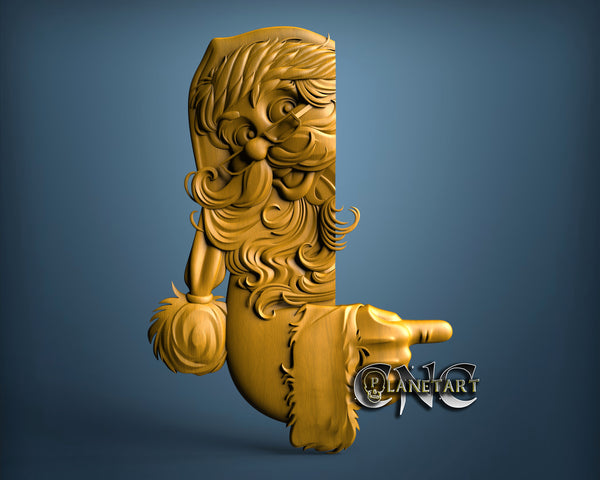 Santa Claus, 3D STL Model 15026