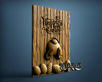 Happy Easter, 3D STL Model 15041