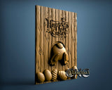 Happy Easter, 3D STL Model 15041