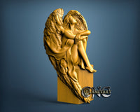 Angel Girl, 3D STL Model 15054