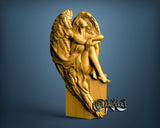 Angel Girl, 3D STL Model 15054