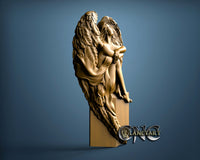 Angel Girl, 3D STL Model 15054